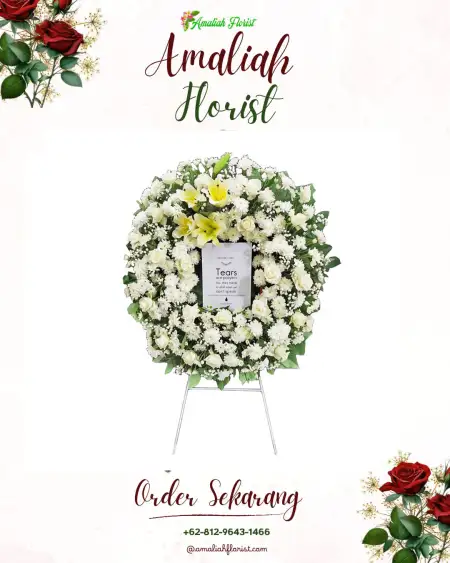 Krans Bunga Duka Cigintung